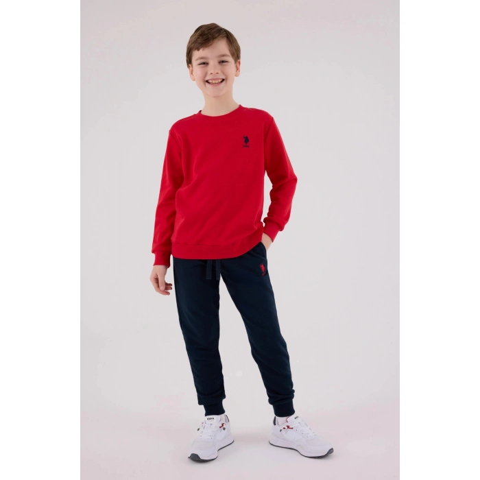 ERKEK ÇOCUK EŞOFMAN TAKIMI - KIRMIZI