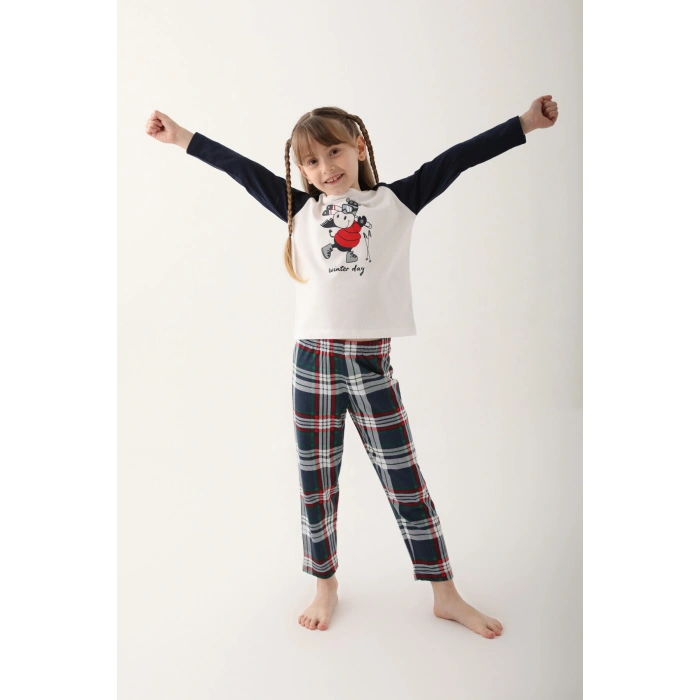 ARNETTA ANNE KIZ İKİLİ TAKIM - BEYAZ