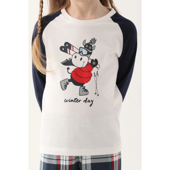 ARNETTA ANNE KIZ İKİLİ TAKIM - BEYAZ