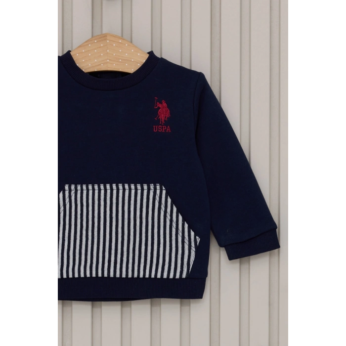 US POLO ERKEK BEBEK 2LI TAKIM - LACİVERT