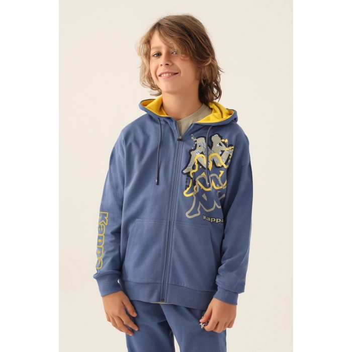 KAPPA ERKEK ÇOCUK FULLZIP SWEATSHIRT - OKYANUS