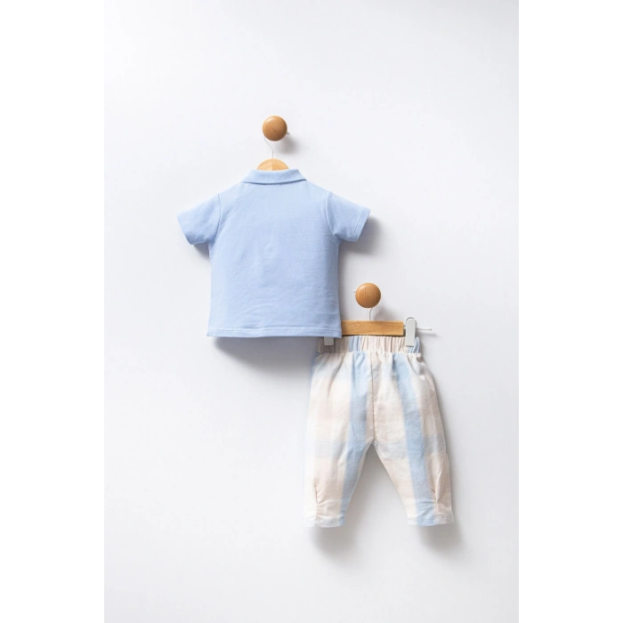 U.S POLO ASSN ERKEK BEBEK 2Lİ TAKIM - MAVİ