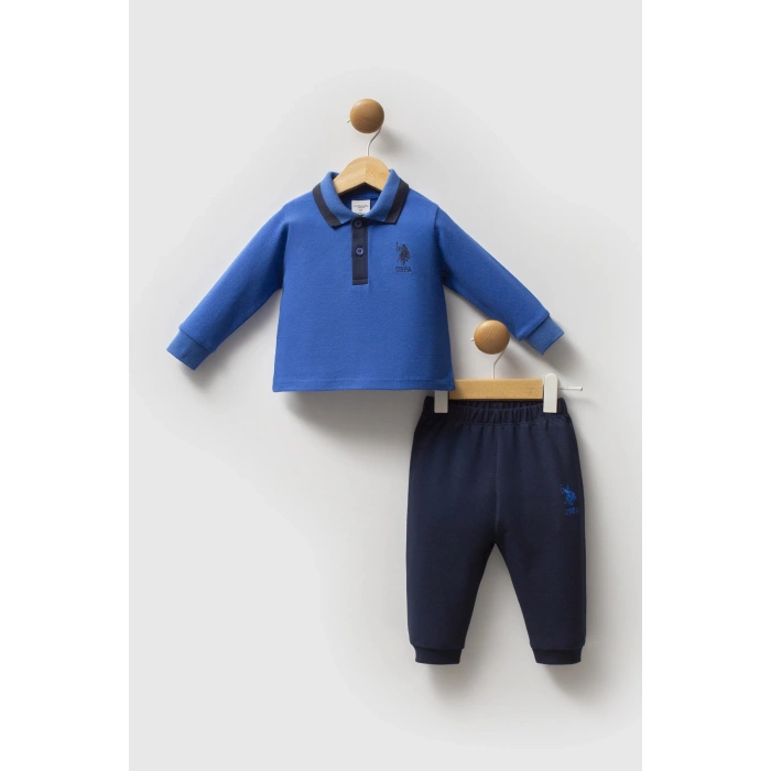 U.S.POLO ASSN ERKEK BEBEK 2 Lİ TAKIM - COBALT