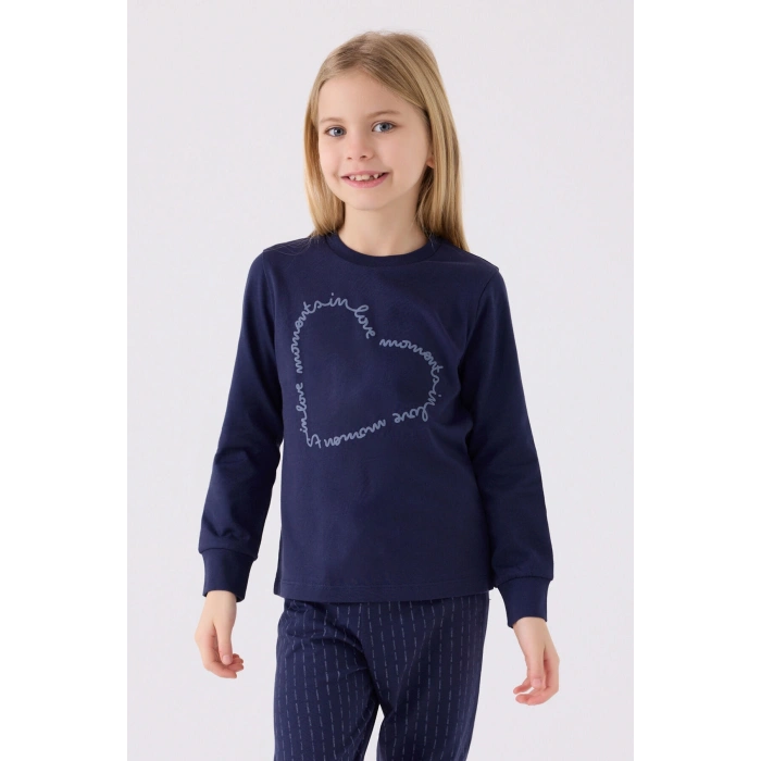 ARNETTA ANNE KIZ İKİLİ TAKIM - LACİVERT