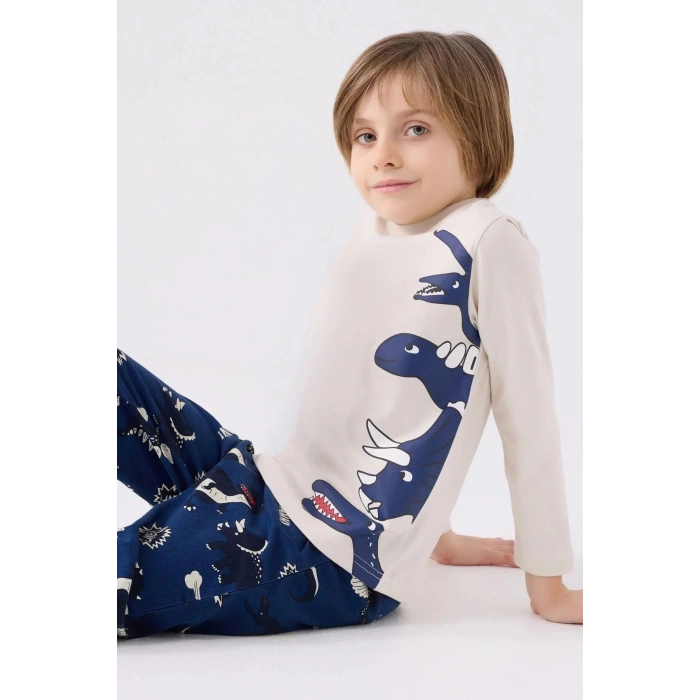 ERKEK ÇOCUK İKİLİ TAKIM - BEJ