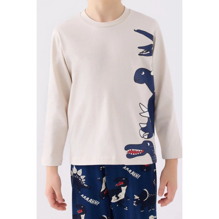 ERKEK ÇOCUK İKİLİ TAKIM - BEJ