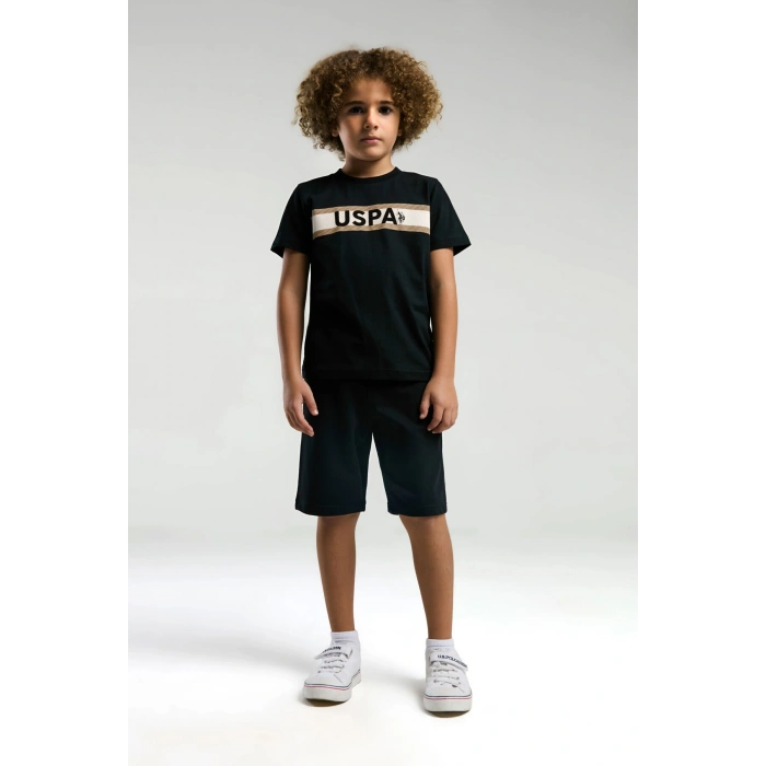 ERKEK GARSON BERMUDA TAKIM - siyah