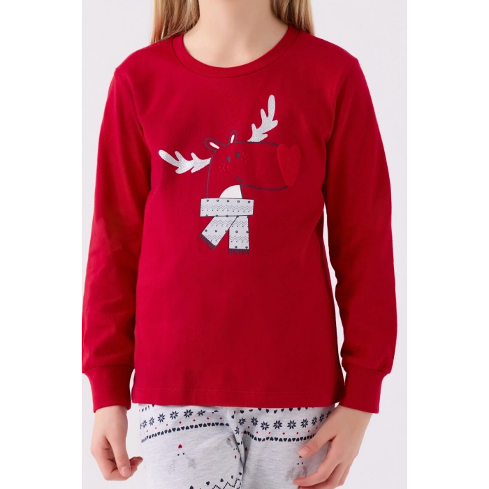 ARNETTA ANNE KIZ İKİLİ TAKIM - KIRMIZI