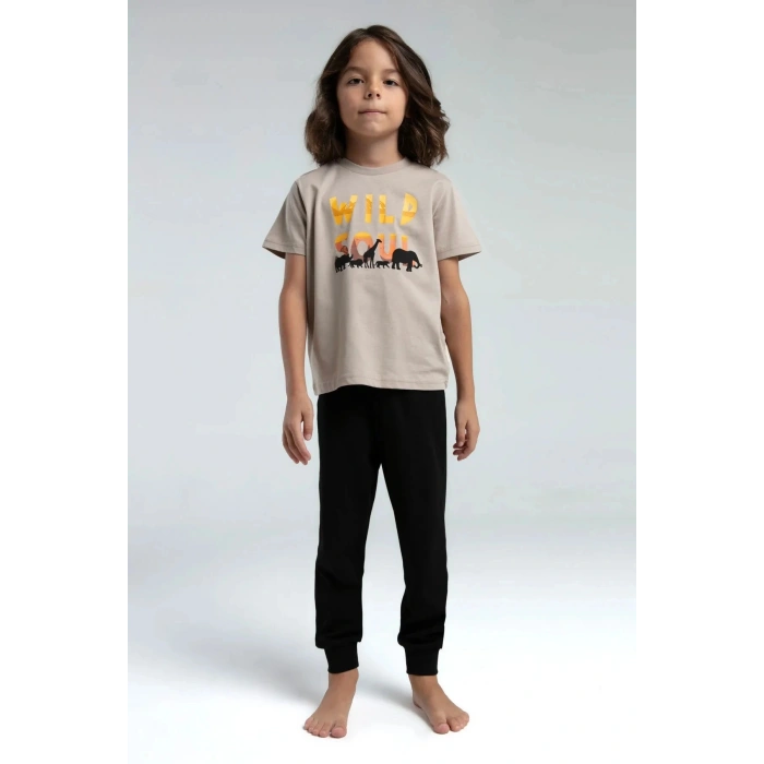 ERKEK ÇOCUK İKİLİ TAKIM - KUM