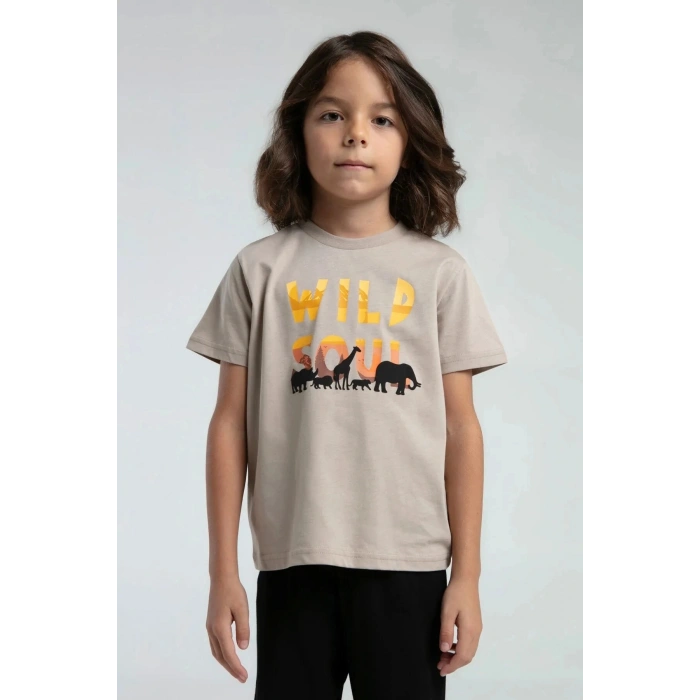 ERKEK ÇOCUK İKİLİ TAKIM - KUM