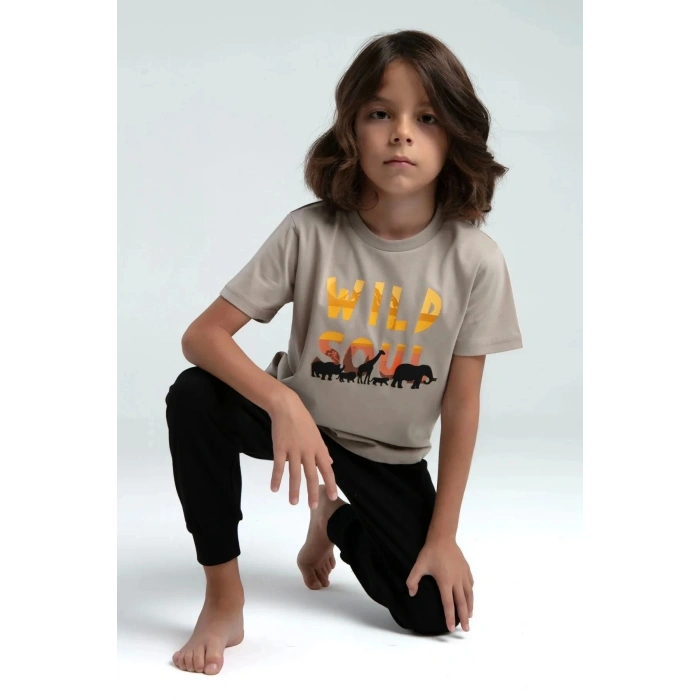 ERKEK ÇOCUK İKİLİ TAKIM - KUM