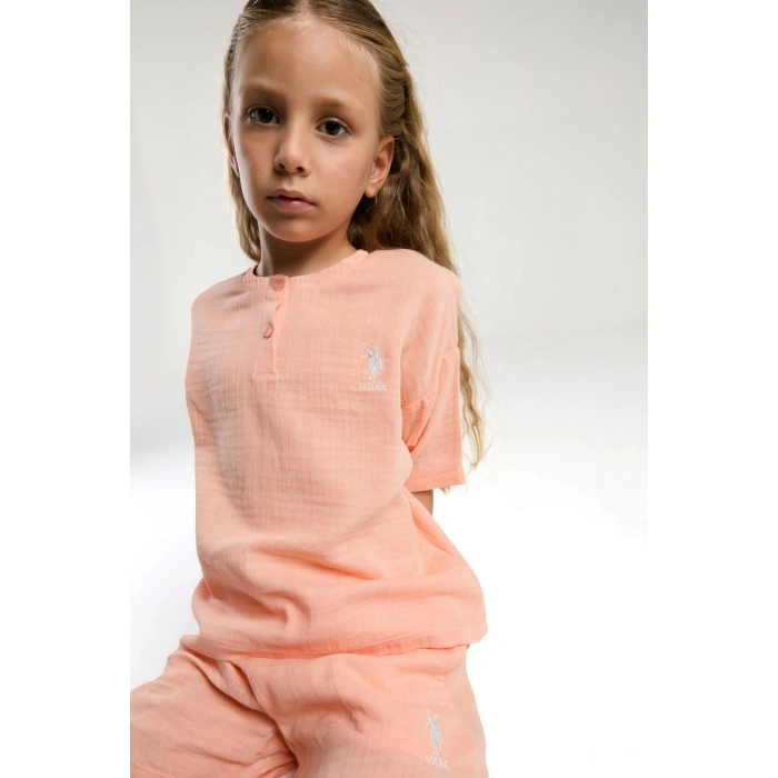 KIZ ÇOCUK ŞORT TAKIM - SOMON