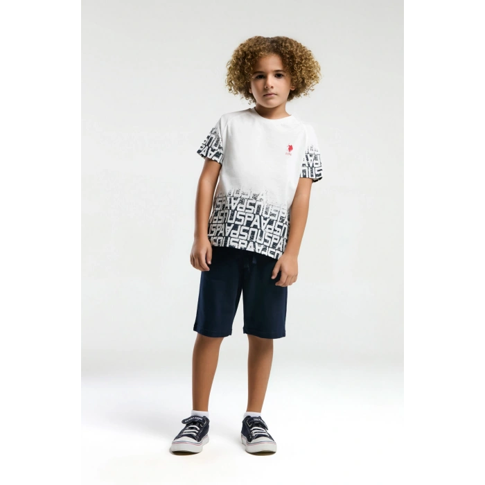 ERKEK GARSON BERMUDA TAKIM - Beyaz