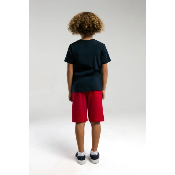 ERKEK GARSON BERMUDA TAKIM - NAVY