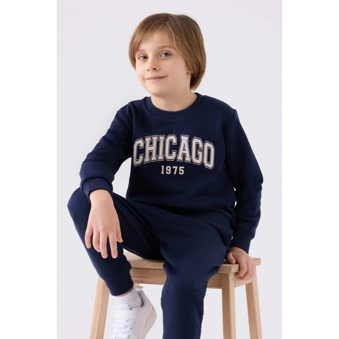 ERKEK ÇOCUK EŞOFMAN TAKIM - LACİVERT