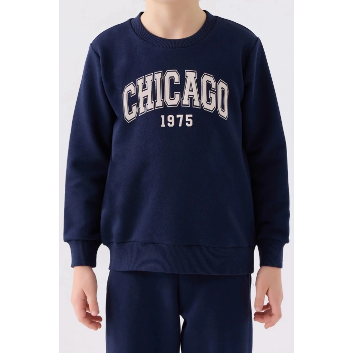 ERKEK ÇOCUK EŞOFMAN TAKIM - LACİVERT