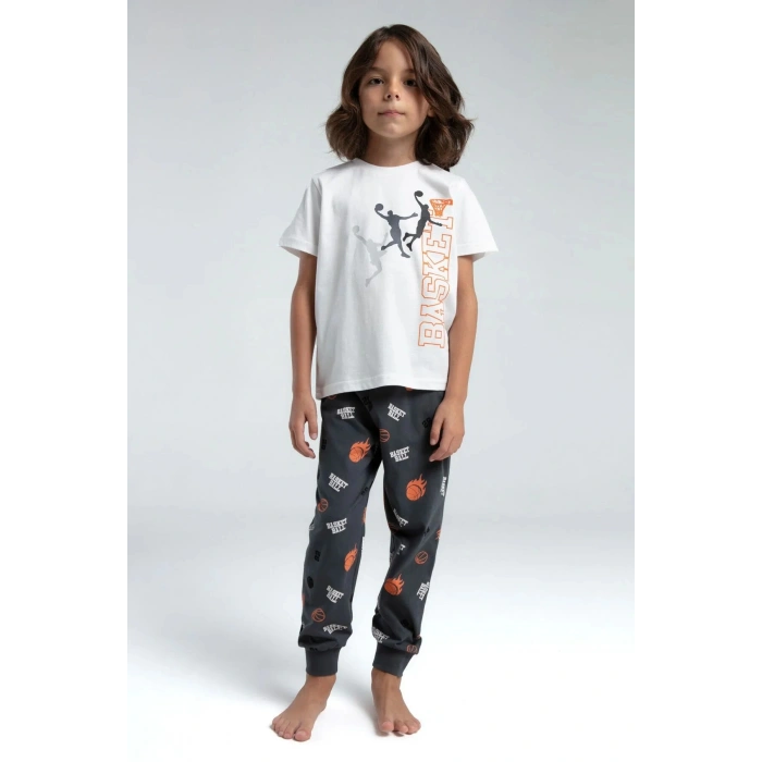 ERKEK ÇOCUK İKİLİ TAKIM - Beyaz