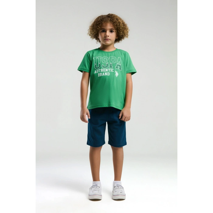 ERKEK GARSON BERMUDA TAKIM - Yeşil