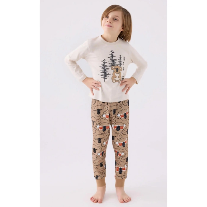 ERKEK ÇOCUK İKİLİ TAKIM - BEJ