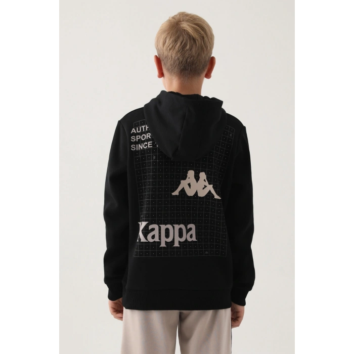 KAPPA ERKEK ÇOCUK SWEATSHIRT - SİYAH