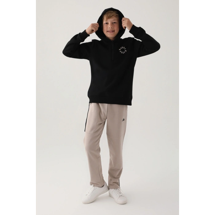 KAPPA ERKEK ÇOCUK SWEATSHIRT - SİYAH