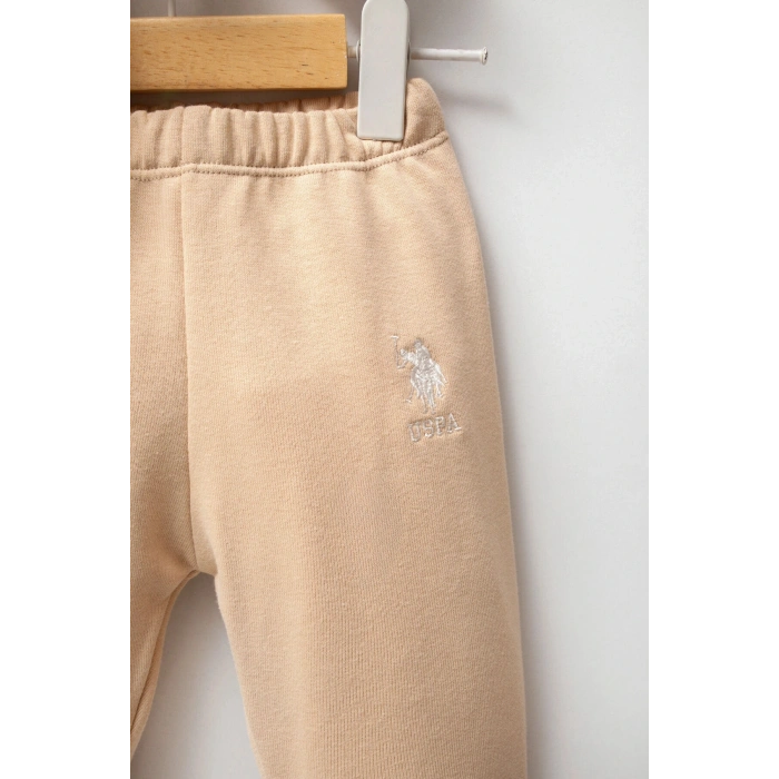 U.S.POLO ASSN KIZ BEBEK 3LÜ TAKIM - BEJ