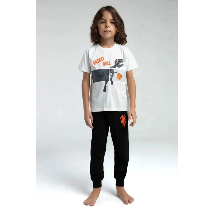 ERKEK ÇOCUK İKİLİ TAKIM - Beyaz