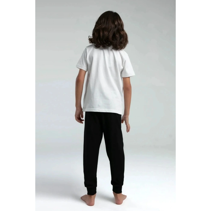 ERKEK ÇOCUK İKİLİ TAKIM - Beyaz