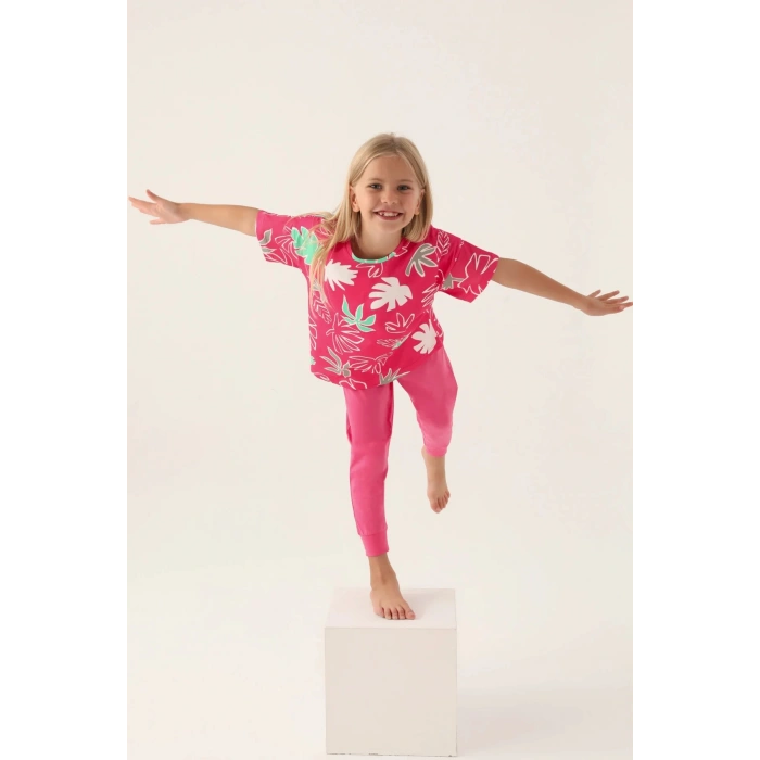 ANNE-KIZ İKİLİ TAKIM - AÇIK FUŞYA