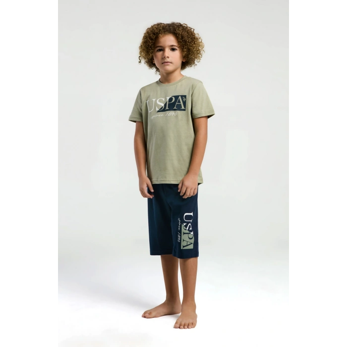 ERKEK GARSON KAPRİ TAKIM - ÇAY YEŞİLİ