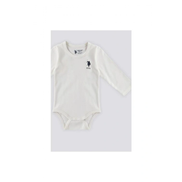 ERKEK BEBEK 2 Lİ UZUN KOLLU BODY SETİ - KREM/KREM