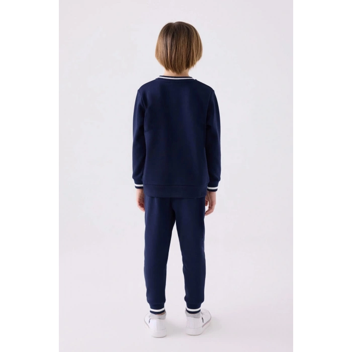 ERKEK ÇOCUK EŞOFMAN TAKIMI - LACİVERT