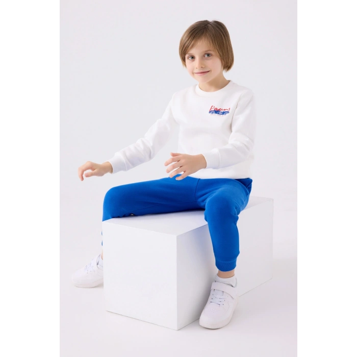 ERKEK ÇOCUK EŞOFMAN TAKIM - BEYAZ