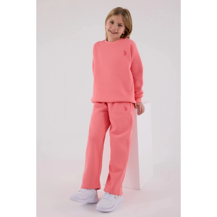 KIZ GARSON İKİLİ TAKIM - NEON PEMBE