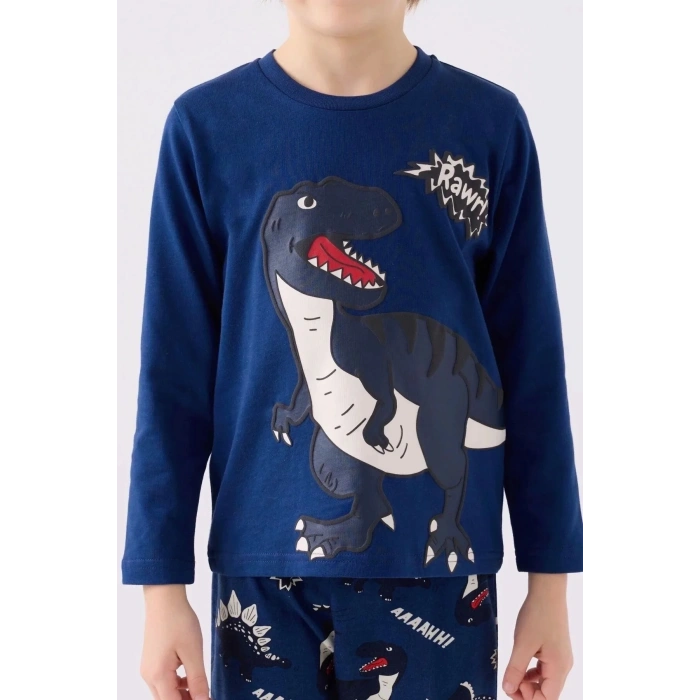 ERKEK ÇOCUK İKİLİ TAKIM - KOYU İNDİGO