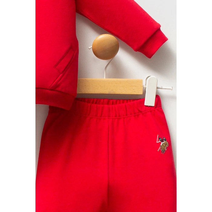 U.S.POLO ASSN ERKEK BEBEK 2 Lİ TAKIM - KIRMIZI
