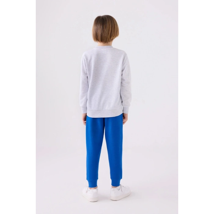 ERKEK ÇOCUK EŞOFMAN TAKIM - KAR MELANJ