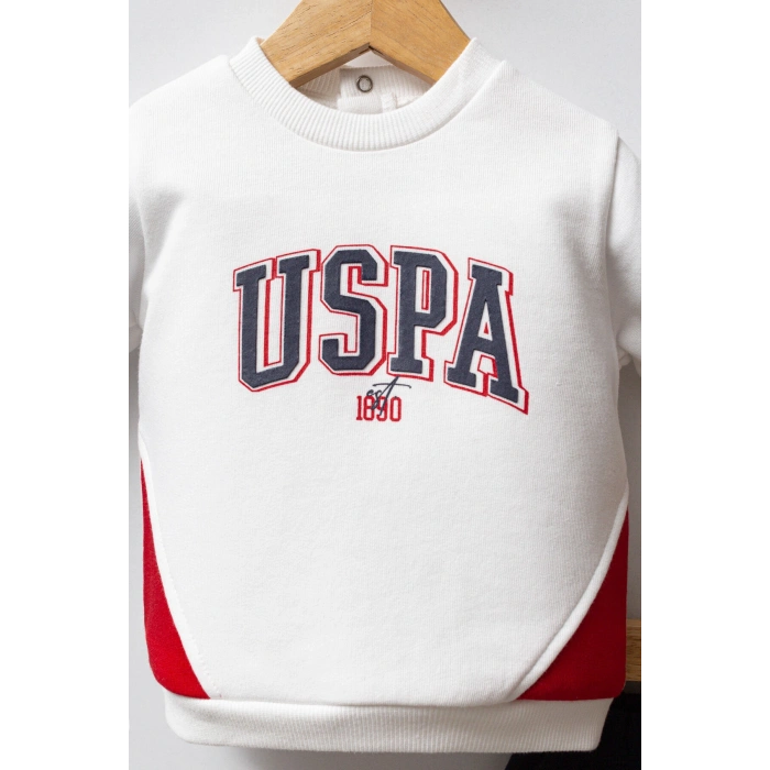U.S.POLO ASSN ERKEK BEBEK 2 Lİ TAKIM - Beyaz