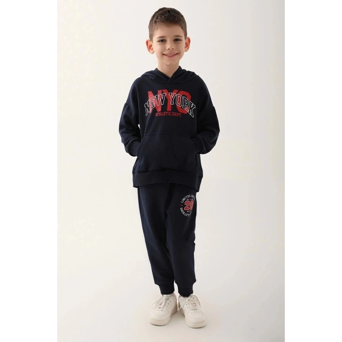 ERKEK ÇOCUK EŞOFMAN TAKIM - LACİVERT