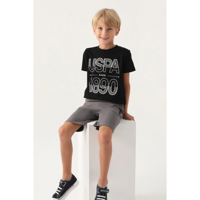 ERKEK GARSON BERMUDA TAKIM - SİYAH