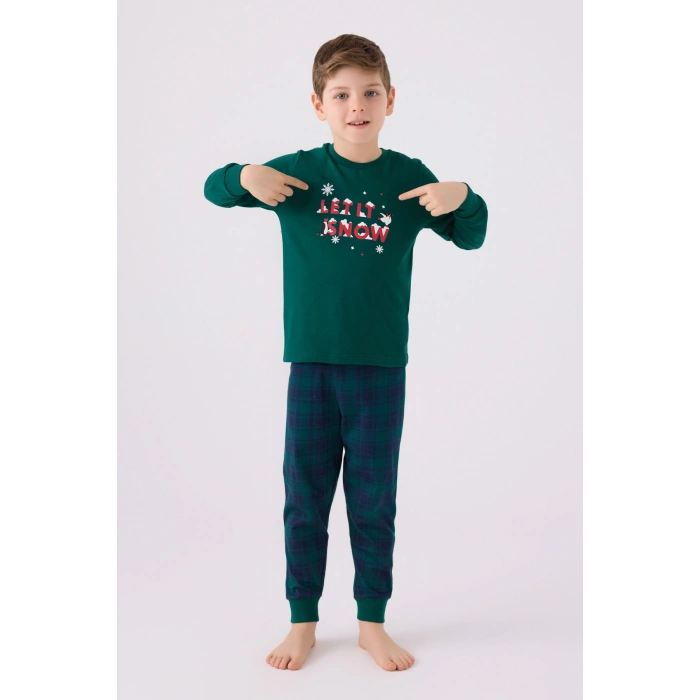 ARNETTA BABA OĞLU İKİLİ TAKIM - KOYU YEŞİL