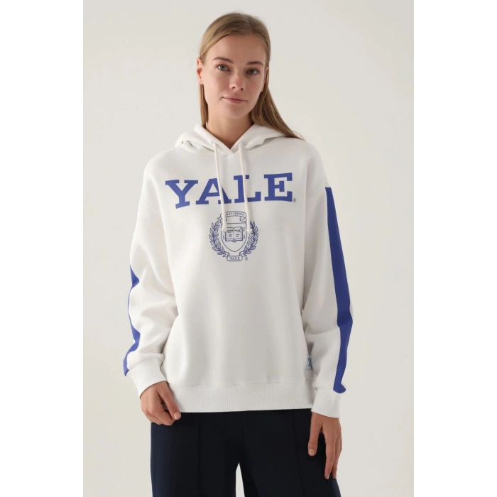YALE KADIN TEK ÜST - BEYAZ