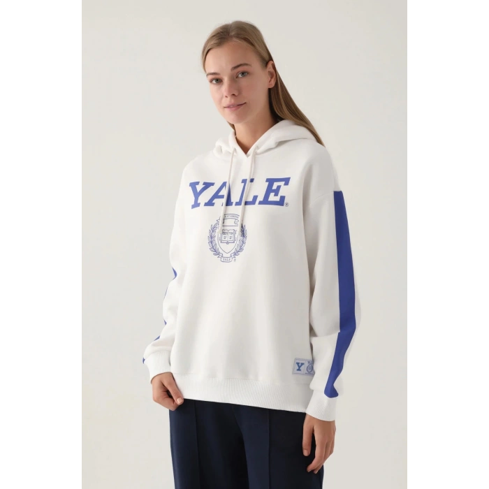 YALE KADIN TEK ÜST - BEYAZ