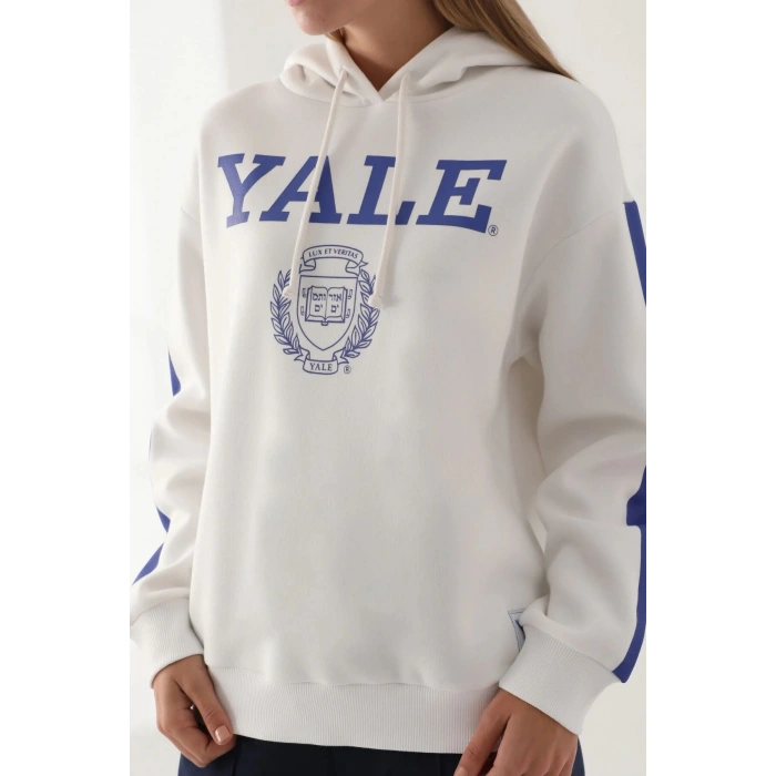 YALE KADIN TEK ÜST - BEYAZ