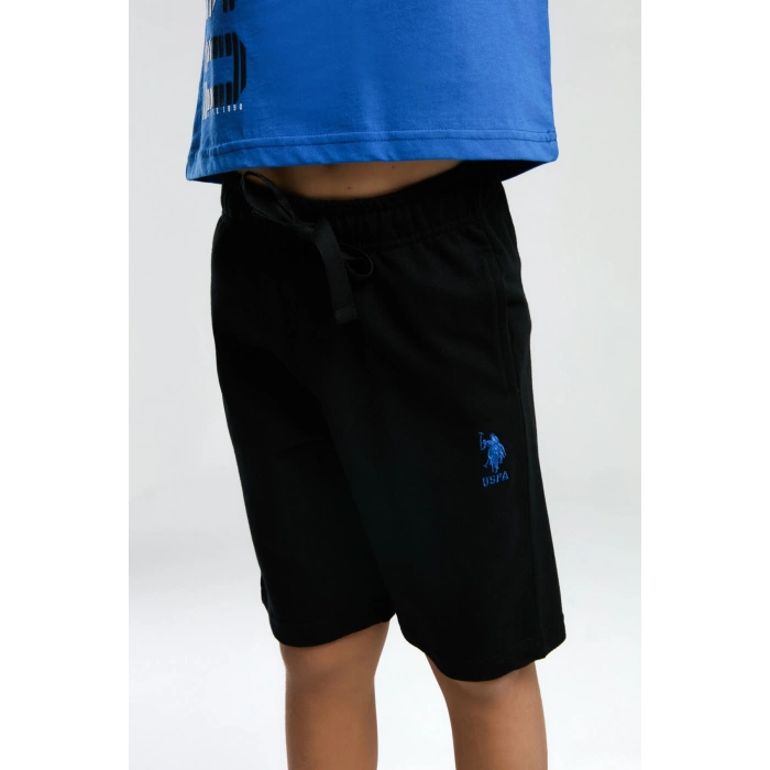 ERKEK ÇOCUK BERMUDA TAKIM - COBALT