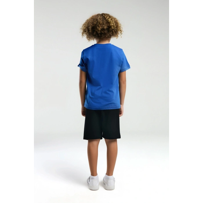 ERKEK ÇOCUK BERMUDA TAKIM - COBALT