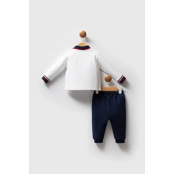 U.S.POLO ASSN ERKEK BEBEK 2Lİ TAKIM - Beyaz