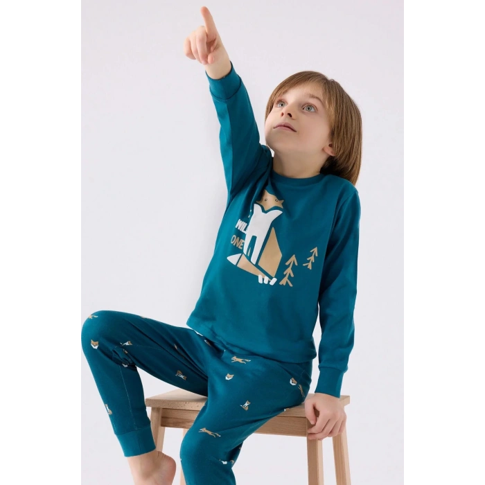 ERKEK ÇOCUK İKİLİ TAKIM - K. ÖRDEK YEŞİLİ