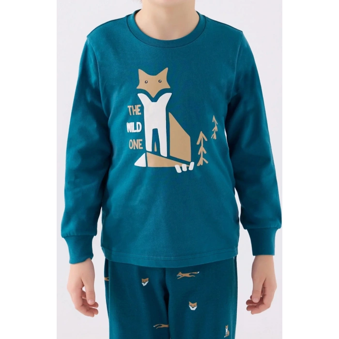 ERKEK ÇOCUK İKİLİ TAKIM - K. ÖRDEK YEŞİLİ