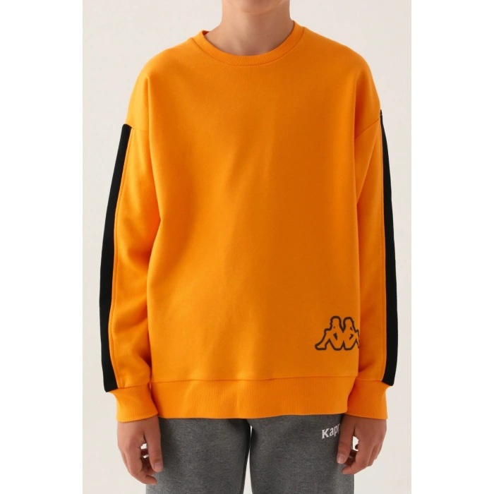 KAPPA ERKEK ÇOCUK SWEATSHIRT - KAYISI